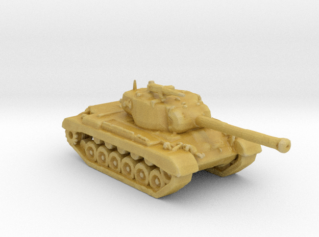 ARVN M46 Patton medium tank 1:160 scale in Tan Fine Detail Plastic