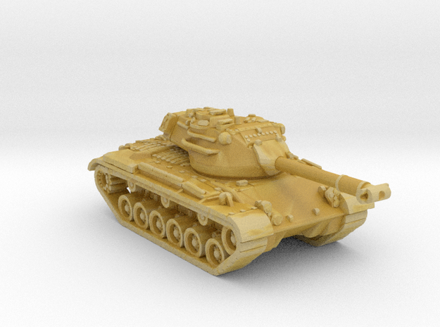 ARVN M47 Patton medium tank 1:160 scale in Tan Fine Detail Plastic