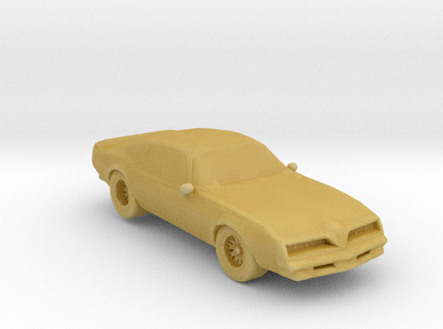 1975 Pontiac Firebird (Rockford Files) 1:160 scale in Tan Fine Detail Plastic