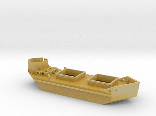 1/285th scale Ladoga Tender, armoured in Tan Fine Detail Plastic
