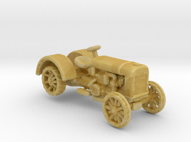 1928 Fordson Model F Tractor 1:160 scale in Tan Fine Detail Plastic