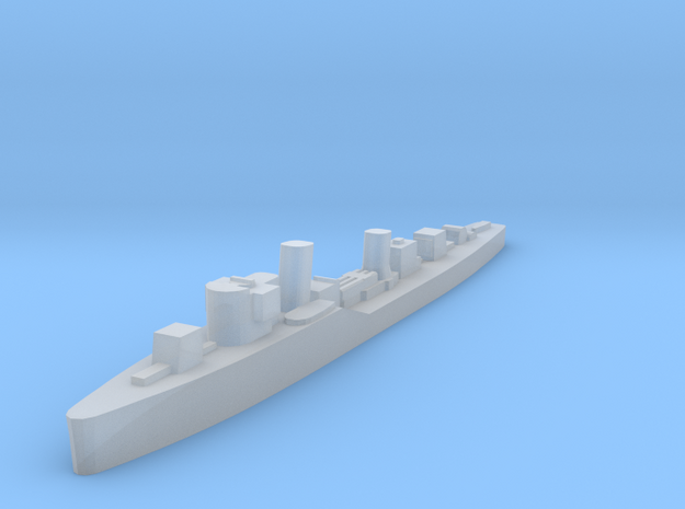 Soviet Shtorm guard ship 1:3000 WW2 in Clear Ultra Fine Detail Plastic