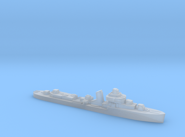 Brazilian Acre class destroyer 1:3000 WW2 in Clear Ultra Fine Detail Plastic