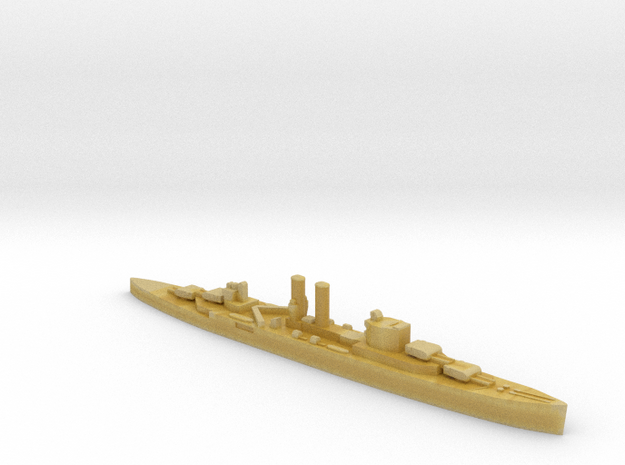 HMS Surrey proposed cruiser 1:2500 WW2 in Tan Fine Detail Plastic