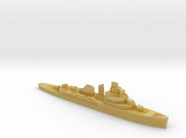 HNLMS Van Kinsbergen sloop 1:1400 WW2 in Tan Fine Detail Plastic