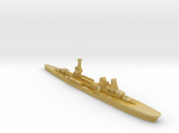 Raimondo Montecuccoli light cruiser 1:1400 WW2 in Tan Fine Detail Plastic