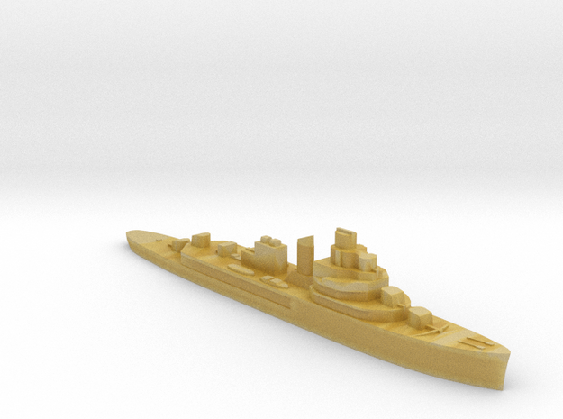 HNLMS Van Kinsbergen sloop 1:1500 WW2 in Tan Fine Detail Plastic