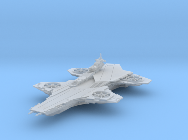 Hellicarrier - 75mm [Solid] in Clear Ultra Fine Detail Plastic