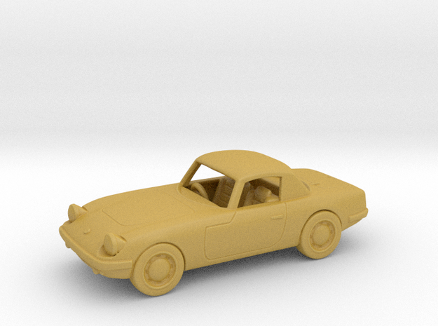 Lotus Elan 1965 1:87 HO in Tan Fine Detail Plastic