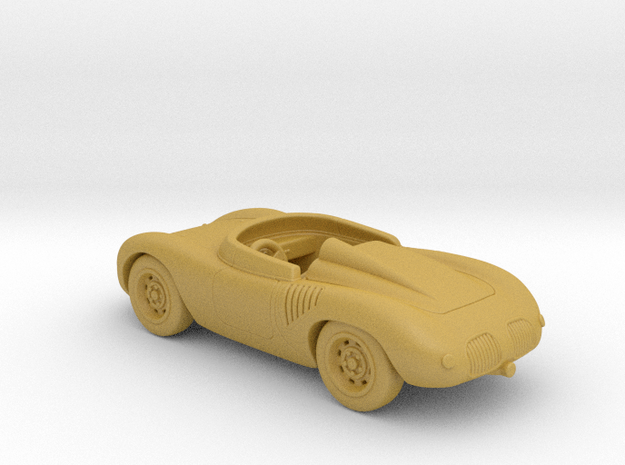 Porsche 718 1959 1:120 TT in Tan Fine Detail Plastic