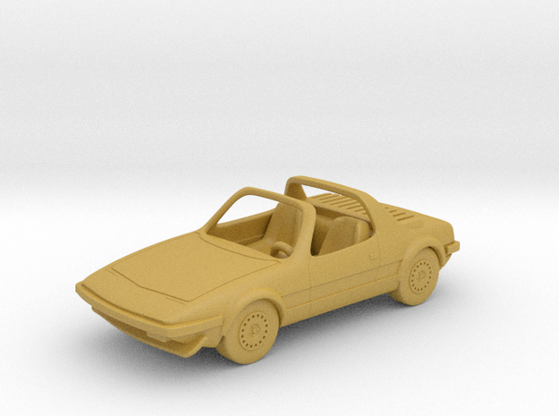 Fiat x1/9 1:120TT in Tan Fine Detail Plastic