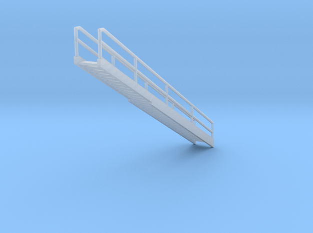 'N Scale' - 48' Bin Stairway - 33.33' long in Tan Fine Detail Plastic
