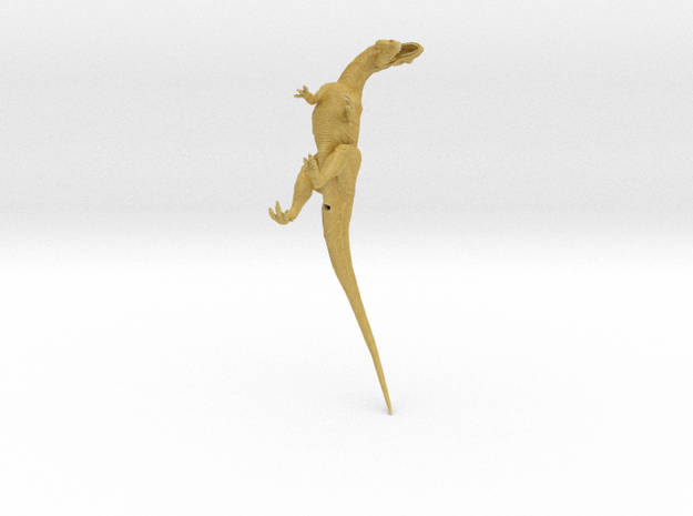Allosaurus 1:100  in Tan Fine Detail Plastic
