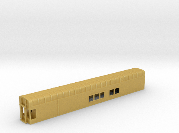 N Scale Rocky Mountaineer A Series - No Platform in Tan Fine Detail Plastic