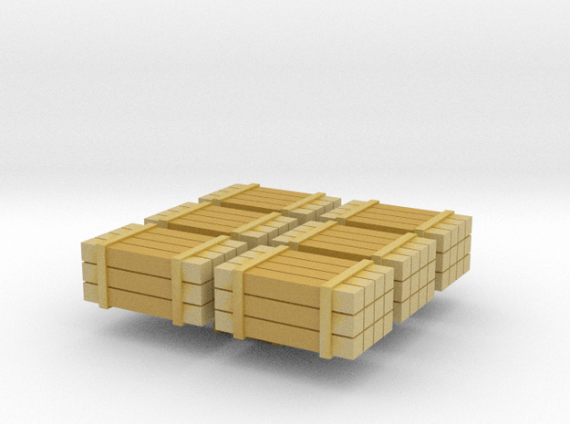 N scale timber bundles - cargo in Tan Fine Detail Plastic