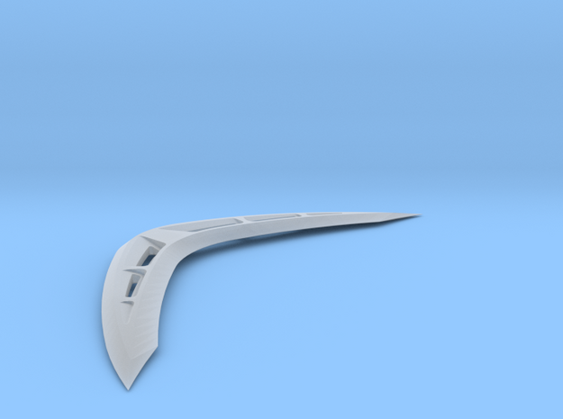 ARROW - Captain Boomerang's Boomerang (1:6) in Clear Ultra Fine Detail Plastic