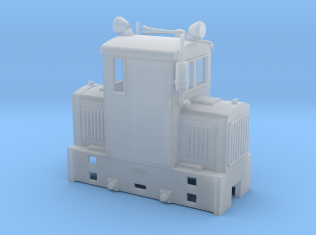 Freelance model shunter  On18 1/48 9mm in Clear Ultra Fine Detail Plastic