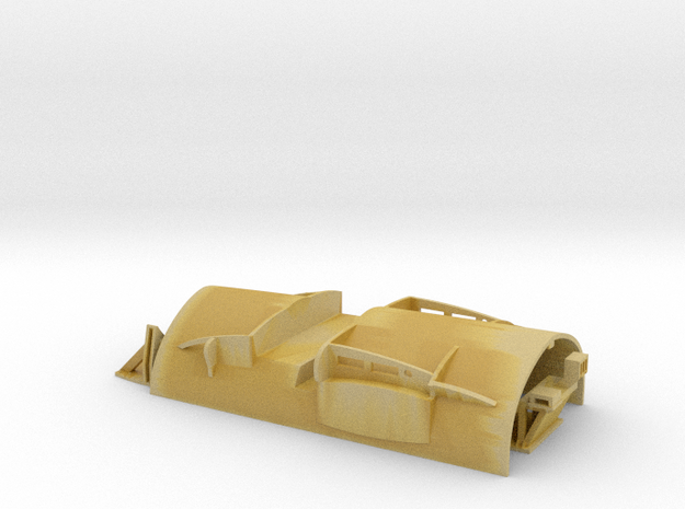 1/87 Boeing Fuselage Cradles & Wing sub-structure in Tan Fine Detail Plastic