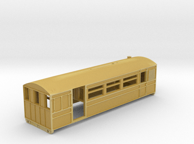 KESR Pickering Railcar (3mm Scale) in Tan Fine Detail Plastic