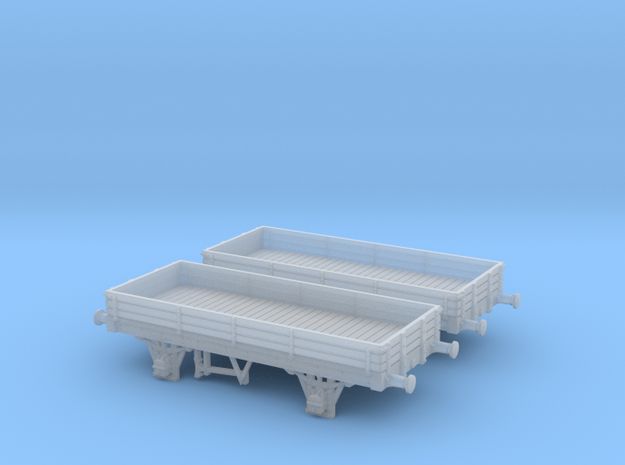 Colwick open wagon in Clear Ultra Fine Detail Plastic