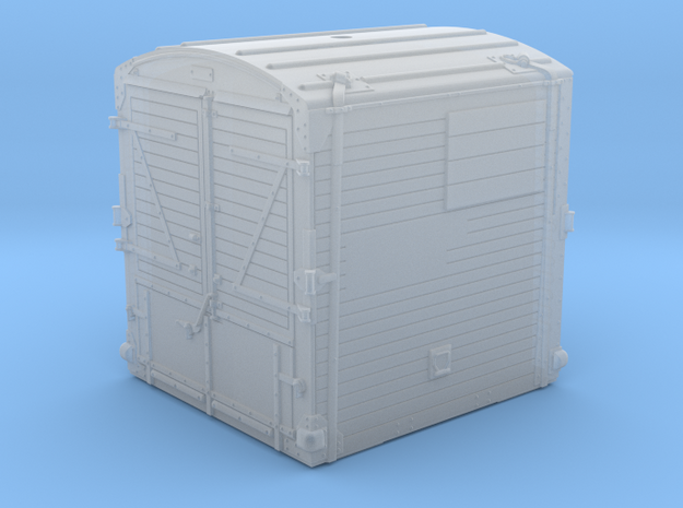 21813 BR Type A Container in Tan Fine Detail Plastic