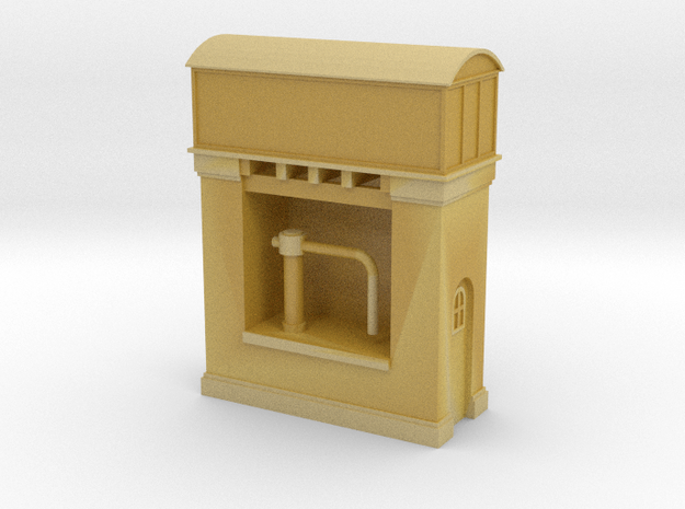 (1:450) GWR Water Tower #2 in Tan Fine Detail Plastic