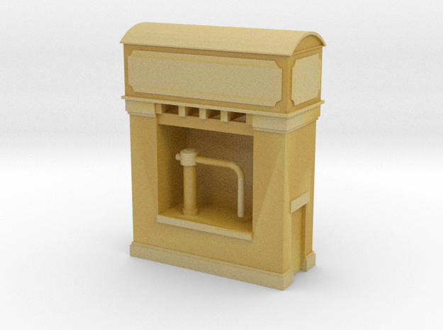 (1:450) GWR Water Tower #1 in Tan Fine Detail Plastic