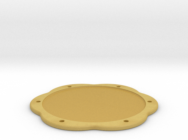 Coaster in Tan Fine Detail Plastic