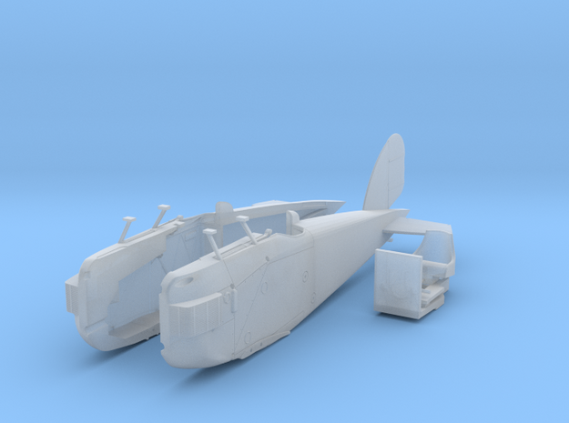 Aero A-18-fuselage in Clear Ultra Fine Detail Plastic