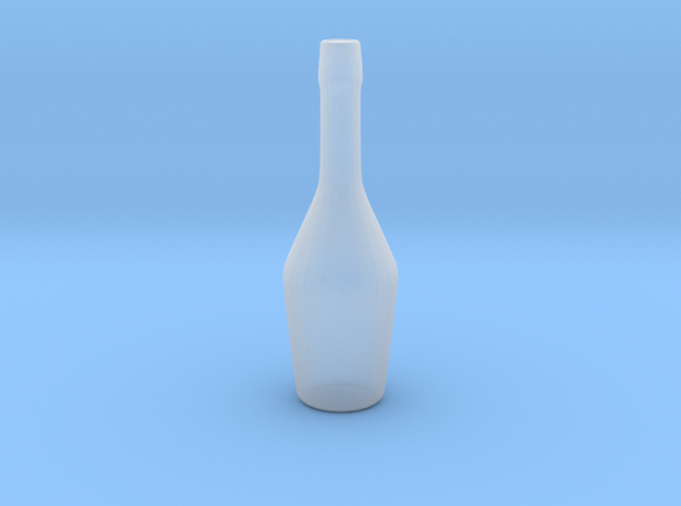 Printle Thing Old-wine-bottle - 1/24 in Clear Ultra Fine Detail Plastic