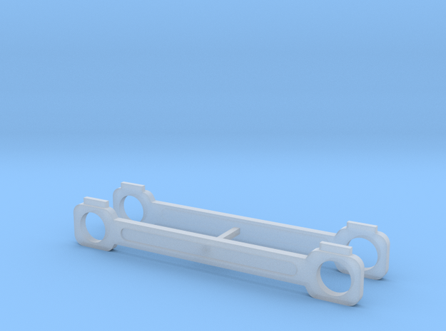 OO Scale NWR #2 Side Rods in Clear Ultra Fine Detail Plastic