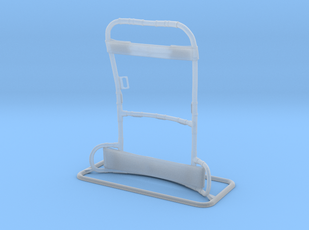 1:12 Scale Lightweight Rucksack Frame in Clear Ultra Fine Detail Plastic