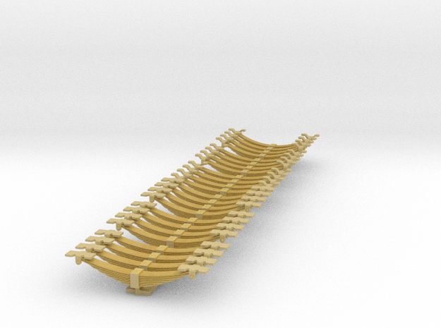 RCH 1923 7-Leaf Springs - 24 assorted in Tan Fine Detail Plastic