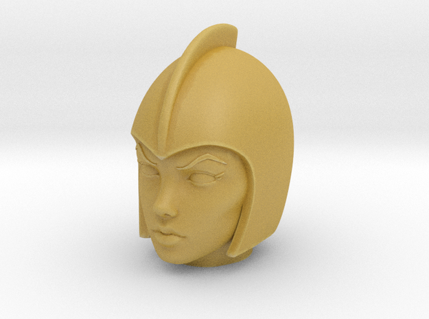 Lohni Head VINTAGE in Tan Fine Detail Plastic