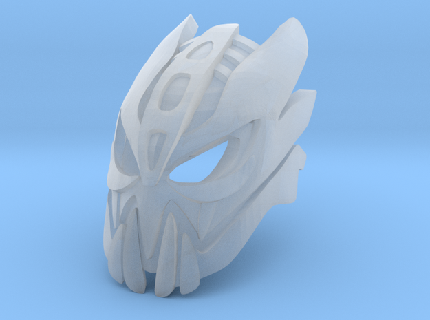 Great Mask of Incomprehension (shapeshifted) in Clear Ultra Fine Detail Plastic