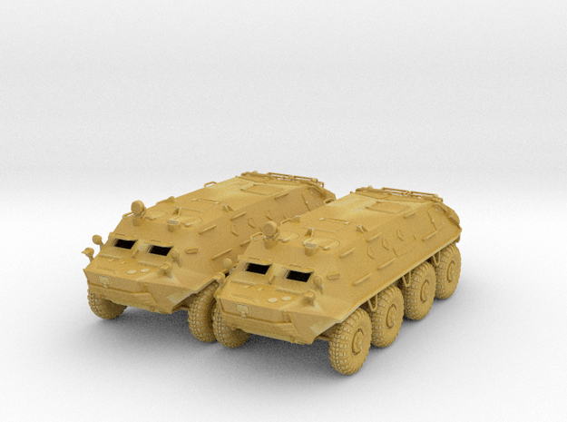 2x BTR-60 PA (open) in 1:160 in Tan Fine Detail Plastic