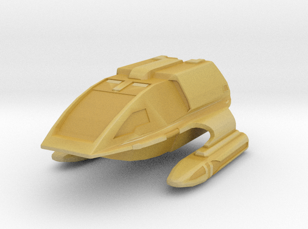 Starfleet Type 8 Shuttle in Tan Fine Detail Plastic