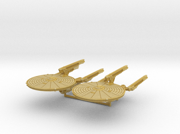 Federation, Federation Class Dreadnought, 1/7000 in Tan Fine Detail Plastic