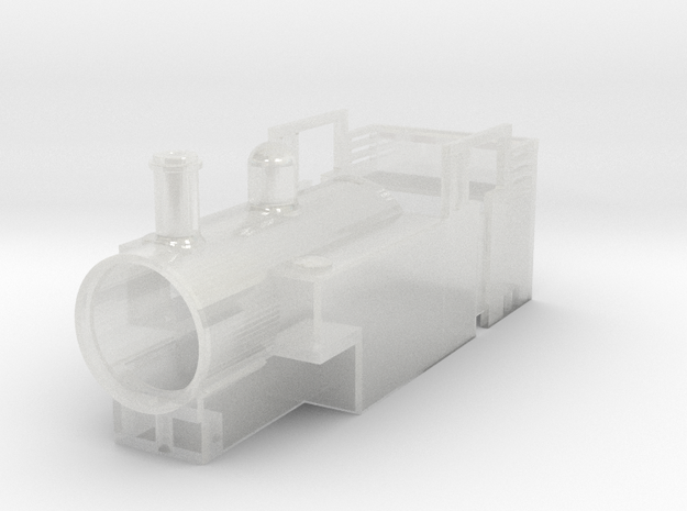 Thomas Body in Clear Ultra Fine Detail Plastic