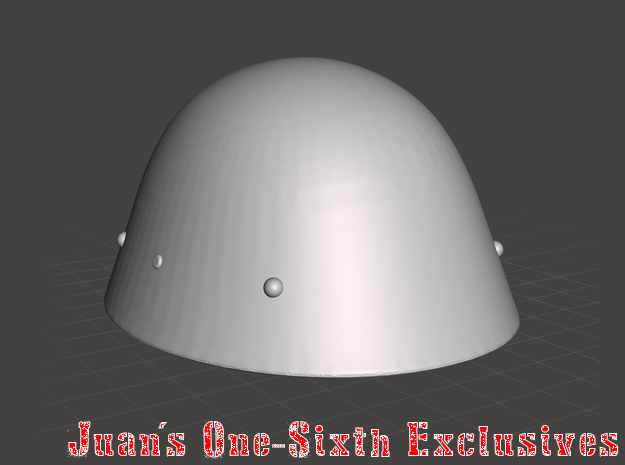Czechoslovakian Army M32 Helmet  in Tan Fine Detail Plastic