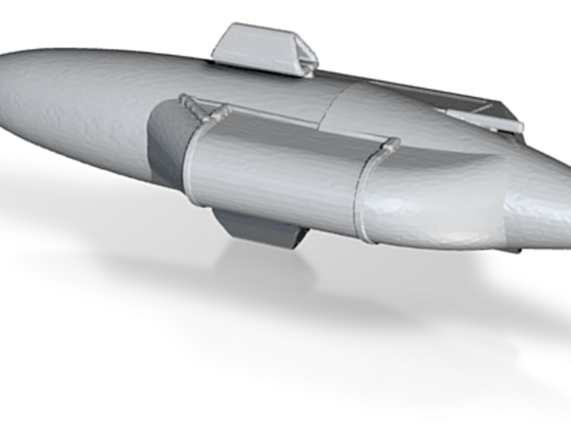 1/48 Scale Silent Runner II Midget Submarine in Tan Fine Detail Plastic