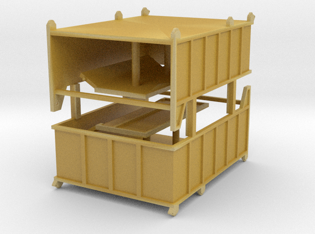 Abrollcontainer 2er in Tan Fine Detail Plastic