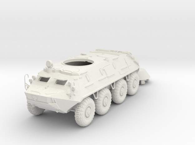 BTR-60 PB late (open) in 1/33 in White Natural Versatile Plastic