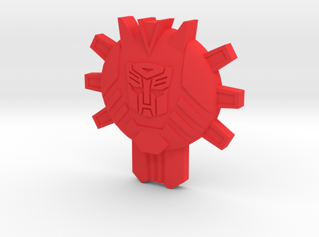 Planet X Autobot Cyber Planet Key in Red Processed Versatile Plastic: Medium
