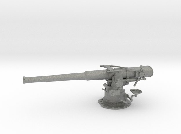 1/40 USN 4"/50 (10.2 cm) Deck Gun in Gray PA12