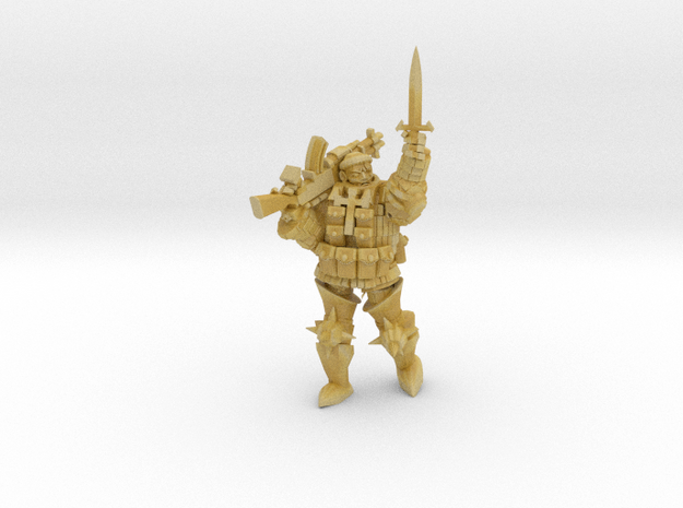 Combat Monk in Tan Fine Detail Plastic