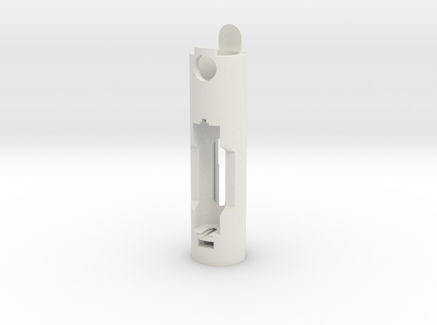 Chassis for KR Sabers Graflex (holder version) in White Natural Versatile Plastic