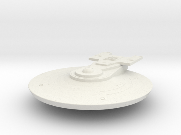 650 Mars class saucer in White Natural Versatile Plastic