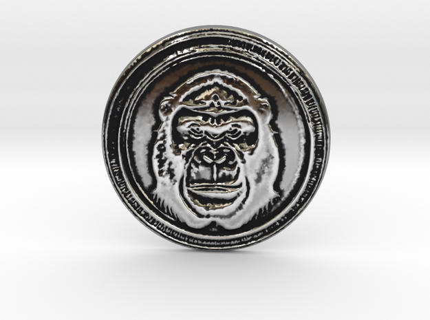 Ape Army Commemorate the MOASS of 2024 Small in Antique Silver