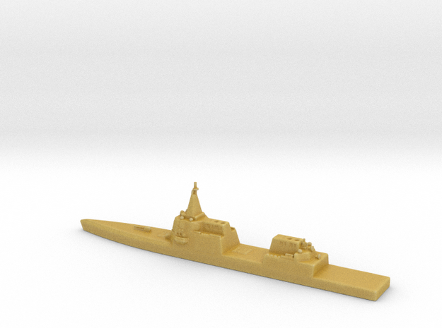1/1250 Scale US Navy DDG(x) Program in Tan Fine Detail Plastic